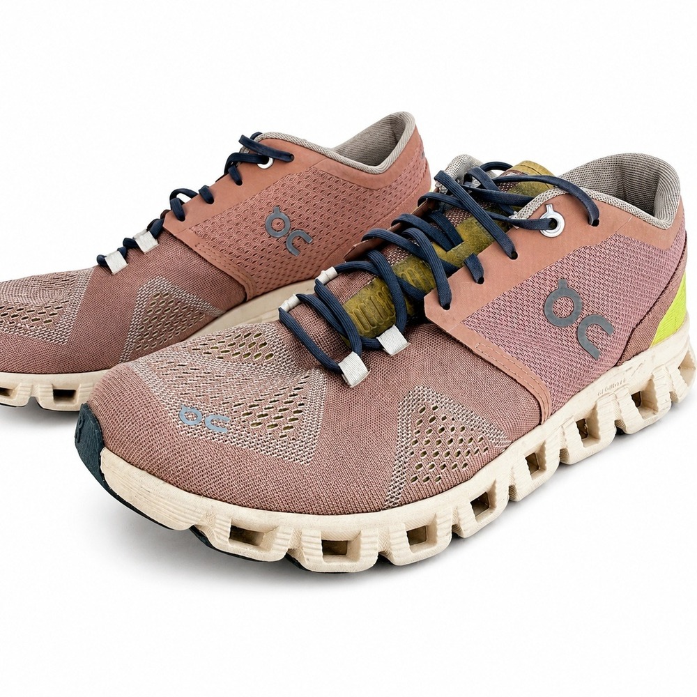 On Cloud Womens 10 Running Shoes Pink Rose Mesh CloudTec Athletic Sneakers